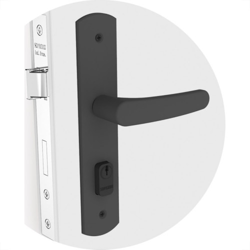 Fechadura Soprano Ipanema Esp27 Externa Preta 03021.0940.92 Fechadura Soprano Ipanema Esp27 Externa Preta 03021.0940.92