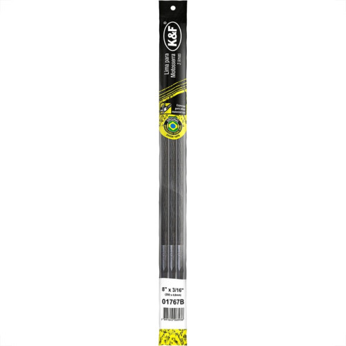 Lima Motosserra K&F 8'' X3/16'' 3Pecas 01767B Lima Motosserra K&F 8'' X3/16'' 3Pecas 01767B