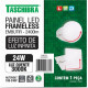 Luminaria Led Plafon Taschibra Frameless Borda Infinita Embutir Quadrado 24W 3000K 17Cm Luminaria Led Plafon Taschibra Frameless Borda Infinita Embutir Quadrado 24W 3000K 17Cm