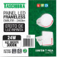 Luminaria Led Plafon Taschibra Frameless Borda Infinita Embutir Redondo 24W 3000K 16,5Cm Luminaria Led Plafon Taschibra Frameless Borda Infinita Embutir Redondo 24W 3000K 16,5Cm