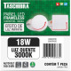 Luminaria Led Plafon Taschibra Frameless Borda Infinita Externo Quadrado 18W 3000K 12Cm Luminaria Led Plafon Taschibra Frameless Borda Infinita Externo Quadrado 18W 3000K 12Cm