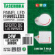 Luminaria Led Plafon Taschibra Frameless Borda Infinita Externo Quadrado 24W 3000K 17Cm Luminaria Led Plafon Taschibra Frameless Borda Infinita Externo Quadrado 24W 3000K 17Cm