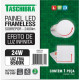 Luminaria Led Plafon Taschibra Frameless Borda Infinita Externo Redondo 24W 6500K 17Cm Luminaria Led Plafon Taschibra Frameless Borda Infinita Externo Redondo 24W 6500K 17Cm