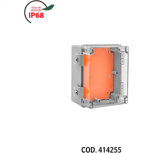 Caixa Passagem Pvc Rohdbox Completa Ip68 Transparente 190X150X110 888171 Caixa Passagem Pvc Rohdbox Completa Ip68 Transparente 190X150X110 888171