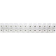 Conector Barra Asantos Plastico 6Mm 2283 Conector Barra Asantos Plastico 6Mm 2283