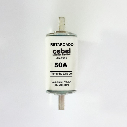 Fusivel Nh Cebel Fr 00/ 50A 700007 Fusivel Nh Cebel Fr 00/ 50A 700007