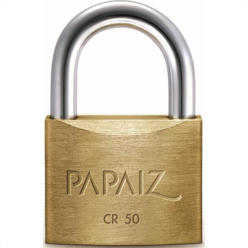 Cadeado Papaiz 50Mm Flowpack 100500Cx - Kit C/5 Cadeado Papaiz 50Mm Flowpack 100500Cx - Kit C/5