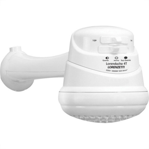 Ducha Lorenzetti Lorenducha 4T 220V 6800W Branca Ducha Lorenzetti Lorenducha 4T 220V 6800W Branca