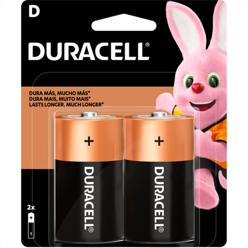 Pilha Duracell Alcalina Grande ''D'' Cartela 2 Pecas Pilha Duracell Alcalina Grande ''D'' Cartela 2 Pecas