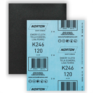 Lixa Ferro Norton 120 K246 - Kit C/25