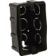 Caixinha Luz Plastica 4X2 Pial/Legrand Preta 689044 - Kit C/32 Caixinha Luz Plastica 4X2 Pial/Legrand Preta 689044 - Kit C/32