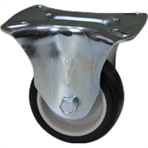 Rodizio Rodiline Base Fixa 312Np 03''Preto 344 Rodizio Rodiline Base Fixa 312Np 03''Preto 344