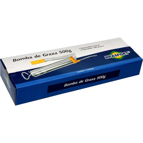 Bomba Graxa Manual Brasfort 500G 8244 Bomba Graxa Manual Brasfort 500G 8244