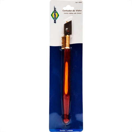 Cortador Vidro Brasfort No.01 8060 Cortador Vidro Brasfort No.01 8060