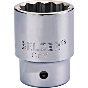 Soquete Belzer Encaixe Estriado 1/2'' 13Mm 204004Bx