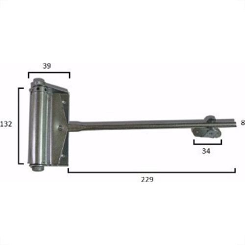 Mola Ueme Para Porta 3002/Zincada Direita Mola Ueme Para Porta 3002/Zincada Direita