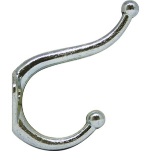 Cabide Alianca Fundido Duplo Grande 63985 10133 - Kit C/20 