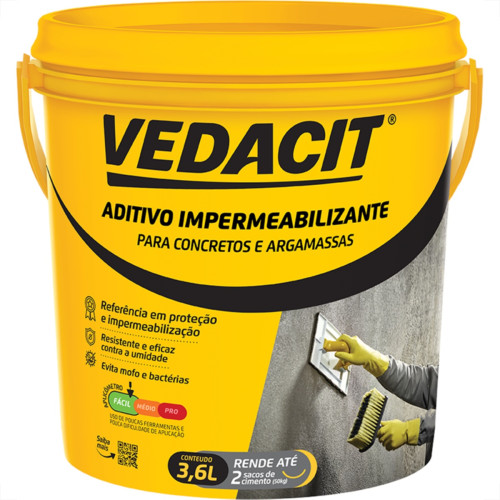 Otto Baumgart Vedacit 3,6 L Galao 121733 Otto Baumgart Vedacit 3,6 L Galao 121733