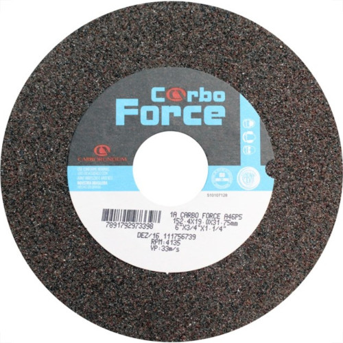 Rebolo Carborundum Ferro 6X3/4'' Medio A46  Rebolo Carborundum Ferro 6X3/4'' Medio A46