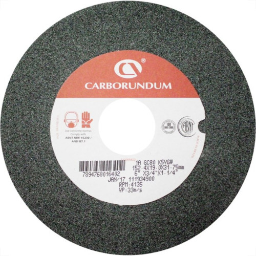 Rebolo Carborundum Widea 6X3/4''G 80 Rebolo Carborundum Widea 6X3/4''G 80
