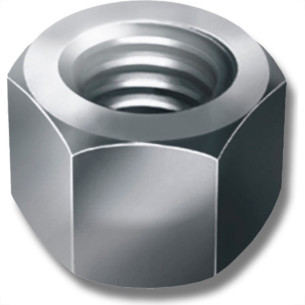 Porca Torneada Zincada  3/16'' Nc 500Pecas 31222/26518 Porca Torneada Zincada  3/16'' Nc 500Pecas 31222/26518