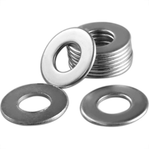 Arruela Lisa Zincada Lgsteel Tam.M 1'' 1Kg +-25 Pecas