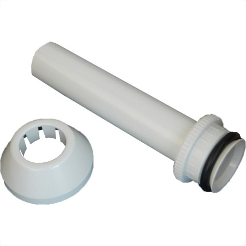 Tubo Ligacao Dacunha Abs Ajustavel Branco 20Cm Tubo Ligacao Dacunha Abs Ajustavel Branco 20Cm
