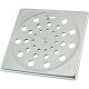 Grelha Inox Clarinox Quadrada 10Cm Com Fecho 5032 Grelha Inox Clarinox Quadrada 10Cm Com Fecho 5032
