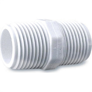 Niple Branco Tigre Rosca Rosca 3/4 X 3/4 - Kit C/50