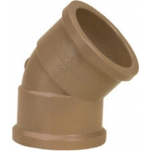 Cotovelo Marrom Tigre Liso Liso 20Mm X 45'' - Kit C/40