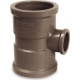 Tee Marrom Tigre Liso Liso Liso Reducao 50Mmx32Mm - Kit C/12