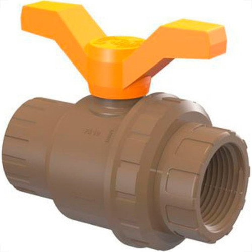Registro Esfera Pvc Tigre Com Uniao 1.1/2'' Rosca Rosca Registro Esfera Pvc Tigre Com Uniao 1.1/2'' Rosca Rosca