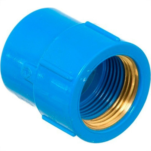 Luva Azul Tigre Liso Rosca Reducao 25Mm X 1/2'' - Kit C/30 Luva Azul Tigre Liso Rosca Reducao 25Mm X 1/2'' - Kit C/30