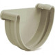 Cabeceira Para Calha Tigre Aquapluv Esquerda 125Mm Cabeceira Para Calha Tigre Aquapluv Esquerda 125Mm