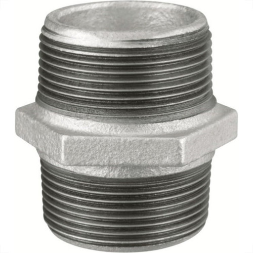 Tupy Niple Duplo Ferro Galvanizado D 3/4 Tupy Niple Duplo Ferro Galvanizado D 3/4