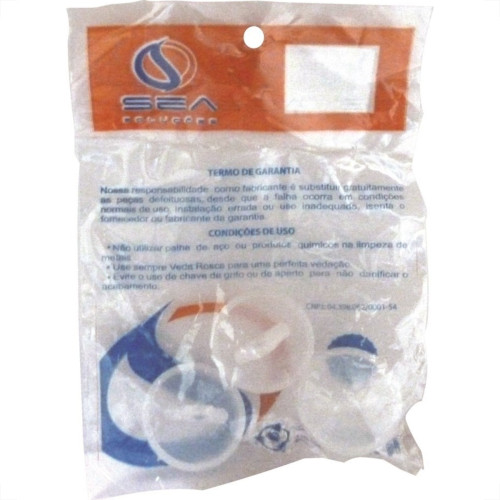 Tampa Pia/Lavatorio 7/8A1'' Sea Plastico Com 3Pecas 61 Tampa Pia/Lavatorio 7/8A1'' Sea Plastico Com 3Pecas 61