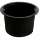 Bolsa Para Vaso Emave Plastica Preta 209 - Kit C/25 Bolsa Para Vaso Emave Plastica Preta 209 - Kit C/25
