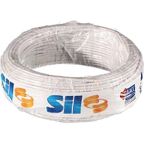 Fio Cabinho Flexivel Sil 2,5 Branco 100M