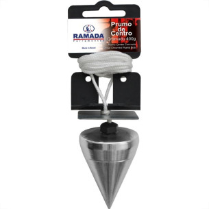 Prumo Aco Cromado Ramada Centro 400G 1683