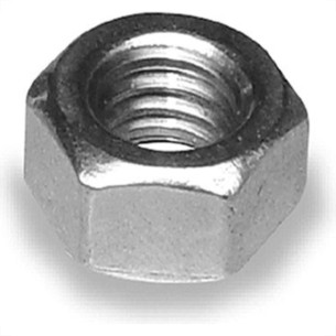 Porca Torneada Zincada  1/8'' Nc 500 Pecas 26617 Porca Torneada Zincada  1/8'' Nc 500 Pecas 26617