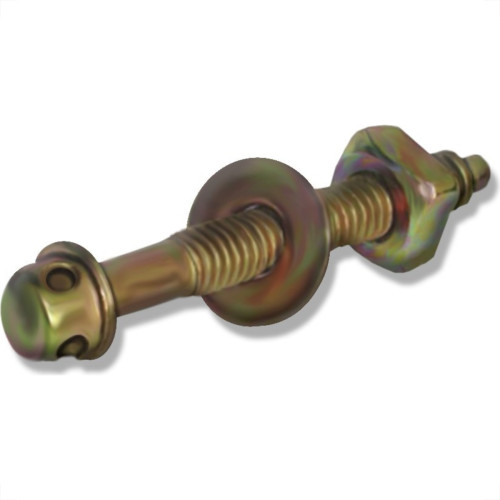 Parafuso Cama Bicro Com Furo 5/16X110Mm% 6662 - 1 Cento Parafuso Cama Bicro Com Furo 5/16X110Mm% 6662 - 1 Cento