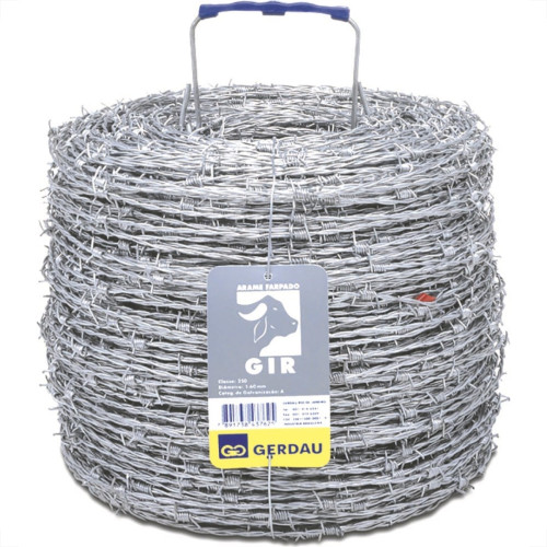 Arame Farpado Gerdau 1,60 ''Gir'' Rl500M Arame Farpado Gerdau 1,60 ''Gir'' Rl500M