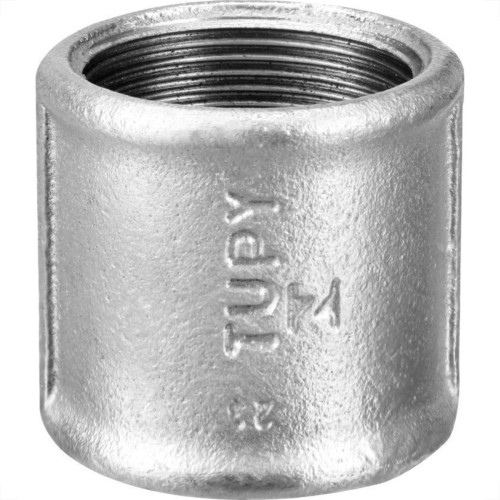 Tupy Luva Ferro Galvanizado 2.1/2X2.1/2 Tupy Luva Ferro Galvanizado 2.1/2X2.1/2