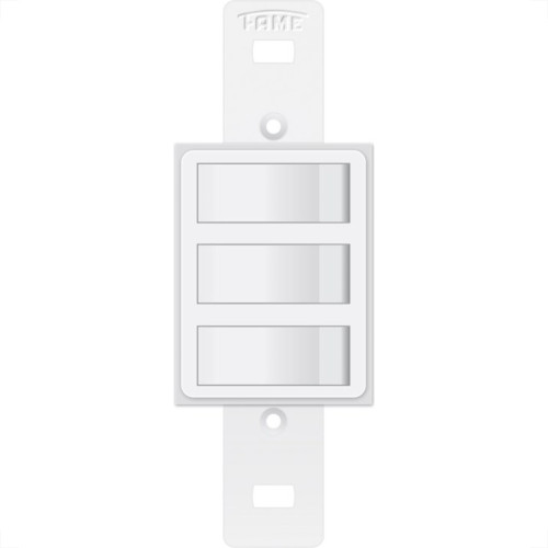 Conjunto Fame 4X2 Branco Sem Placa 3Simples 