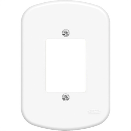 Placa Fame''Blanc''4X2 (1 Tomada/3 Saidas) Placa Fame''Blanc''4X2 (1 Tomada/3 Saidas)