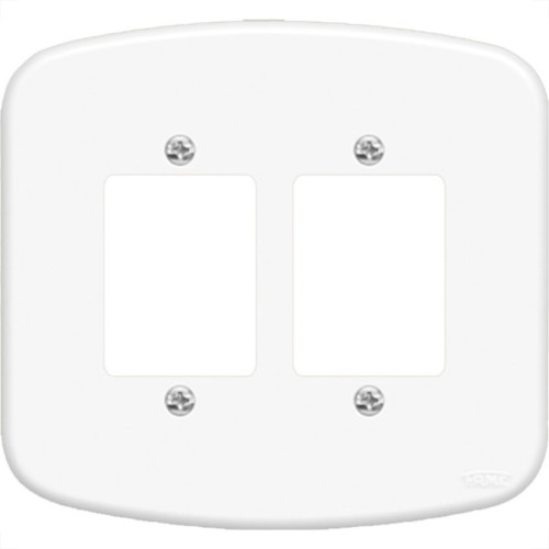Placa Fame''Blanc''4X4 (3 Saidas+3 Saidas) Placa Fame''Blanc''4X4 (3 Saidas+3 Saidas)