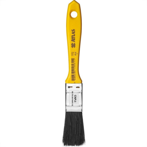 Pincel Trincha Pintura Atlas 319 X 3/4'' Amarela 319/2 - Kit C/12 Pincel Trincha Pintura Atlas 319 X 3/4'' Amarela 319/2 - Kit C/12