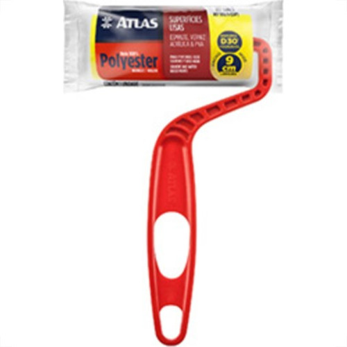 Rolo Poliester Atlas Amarelo 606 09Cm Com Cabo 606/9 Rolo Poliester Atlas Amarelo 606 09Cm Com Cabo 606/9
