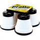Pe Geladeira/Fogao Plastico Redondo Pratic Branco Pe Geladeira/Fogao Plastico Redondo Pratic Branco