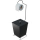 Stolf Lixeira C/Sup.Papel Hig. Bl.Pr Stolf Lixeira C/Sup.Papel Hig. Bl.Pr